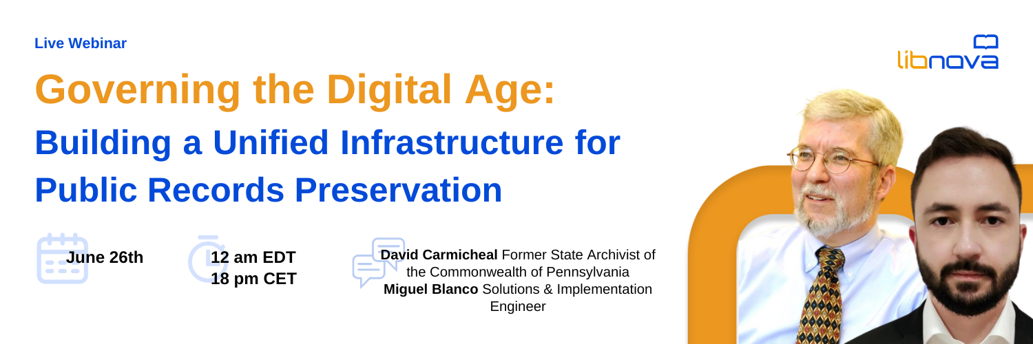 Digital preservation for government